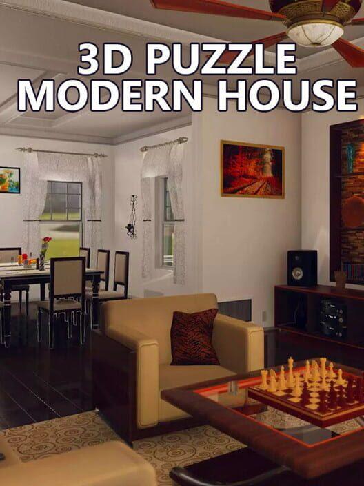 3D PUZZLE - Modern House